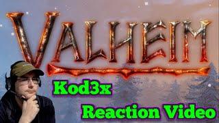 Kod3x Reacts Video Game Trailer - Valheim