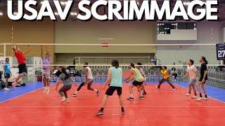 Scrimmage Outer Circle Elite vs Bang Out Volleyball 5232024 USAV Nationals 2024