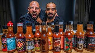 تحدي احررر شطات العالم - والعقاب؟؟؟  The Hottest Hot Sauces In The World