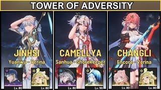 NEW ToA | Jinhsi x Camellya x Changli | Hazard Zone | Tower of Adversity 1.4 | Wuthering Waves