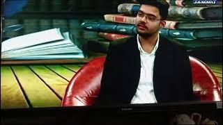 DD JAMMU SAHAJ SABHARWAL Writer Interview Book Reading Session Doordarshan National TV Live show