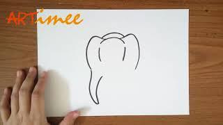 How to Draw Teeth