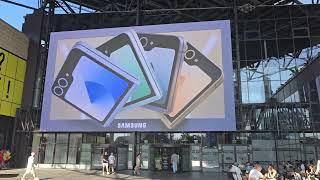 WINK x Samsung 3D OOH Galaxy Z Fold6 Flip6