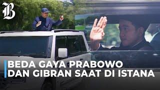 Prabowo Joget ‘Gemoy’ saat Tiba di Istana Negara Sebagai Presiden