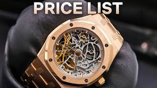 Top 14 Audemars Piguet Watches Price List (2024)