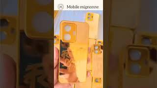 Golden|mobile cover with camera  protection|mobile mignonne