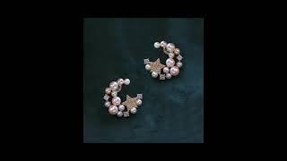 Jewelry for Sale Low Price S925 Wholesale Stars and Moon Pearl Earring #Shorts #Earring #jewelry