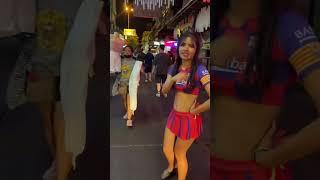 She touched my belly #travel #pattaya #soi6 #thailand #tourism #shorts #girls