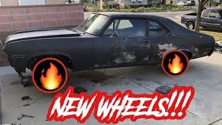 New Wheels For The 1972 Nova!