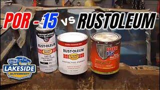 POR-15 vs RUSTOLEUM - What's Better?