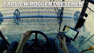 [CabView] Axial Flow 5140 | Roggen dreschen | [GoPro] [4K]