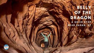 Belly of the Dragon, a Local Secret Near Kanab, Utah