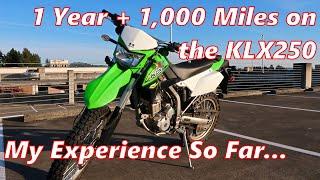 2018 Kawasaki KLX250 1,000 Mile Review | Do I regret it?