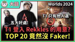 【魚丸大談】這才是真正的林肯帕！韓網排行世界賽選手 TOP 20 沒有 Faker？從賠率窺探各隊強度！Rekkles 登錄 T1 的五大好處？分享我的世界賽行程！ #Worlds2024