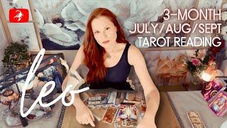 LEO ️ "Cold Turkey" | 3-Month Overview | July-Aug-Sept | BONUS In-Depth | Tarot Reading