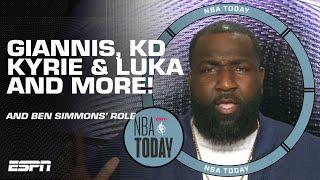 Perk keeps it real discussing Ben Simmons & Kyrie Irving's roles, Giannis and KD | NBA Today