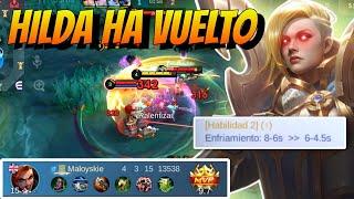 HILDA HA VUELTO CON ESTE BUFF! ECHATE A TEMBLAR! MLBB ESP