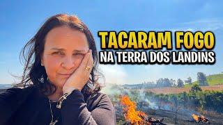 COMO ESTÁ MINHA MÃE APÓS A MORTE DO MEU PAI- COLOCARAM FOGO NA NOSSA TERRA 