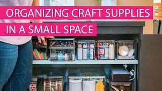 Organizing Craft Supplies