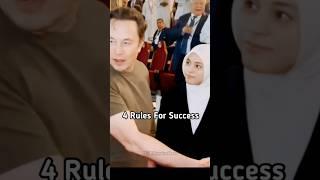 4 Rule Of Success  Elon Musk Success Motivation Sigma Rule #smartgoals #motivation #successstory