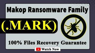 (Updated) MARK (.MARK) Makop family ransomware virus - removal and decryption