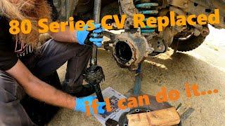 How to replace a CV joint | 80 Series Landcruiser