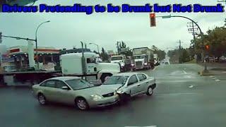 Instant Karma Car Accidents #34 | Drivers Pretending to be Drunk but Not Drunk