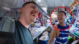 I Spoke FLUENT TAGALOG at A Filipino Market! 