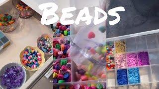 beads organizing/refilling compilation :)