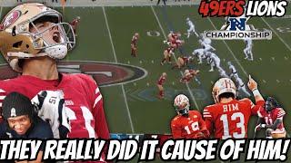 THEY REALLY DID IT. Detroit Lions vs. San Francisco 49ers Game Highlights