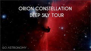 Orion Constellation Deep Sky Tour: Nebulae