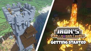 Iron's Spells and Spellbooks Mod Getting Started Guide Minecraft 1.20.1