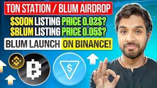 Ton Station And Blum Big Launch  /Best Telegram Airdrop