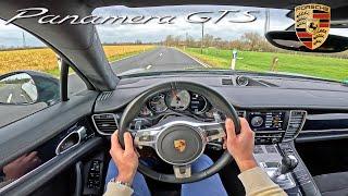 2013 Porsche Panamera GTS 4.8 V8 *AMAZING SOUND* POV Test Drive