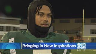 Sacramento State football star drawing on inspiration from NFL star to help other players