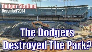 Dodger Stadium Off Season Construction 2024