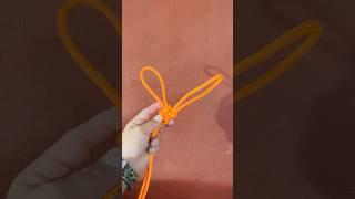 Incredible and strong knot for anchoring #diy #adventure #survivalknots #shorts