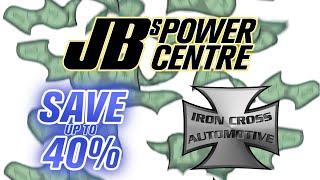 JBs Power Centre is blowing out its ENTIRE Iron cross inventory Save 40% While Supplies Last