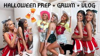 HALLOWEEN PREP + GRWM + VLOG