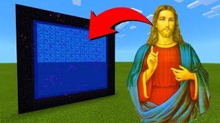 How To Make A Portal To The Jesus Dimension in Minecraft!