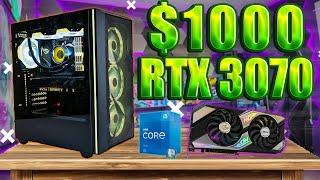 BEST $1000 Budget Gaming PC Build 2022  | I5 12400F + RTX 3070 (June)