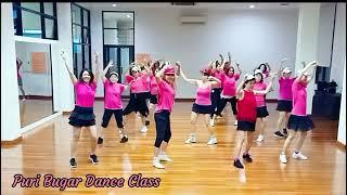 Want It That Way Line Dance||Demo by Tayuka Karamoy & Puri Bugar Dance Class