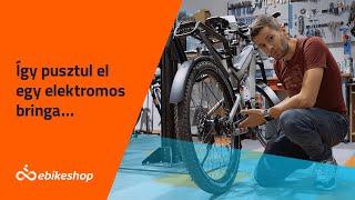 Így pusztul el egy elektromos bringa... | Totalcar.hu ft.ebikeshop.hu