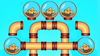 save the fish / pull the pin level android and ios games save fish game pull the pin / mobile game