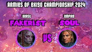 Armies of Exigo Online - PvP | Fakerist vs SoulsKeeper | RTS 2025 [EP.03]