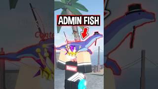 I Got SECRET ADMIN FISH In Roblox Fisch..