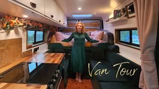 I'm Living My Best Solo Female Van Life in This Spacious Cosy Van!