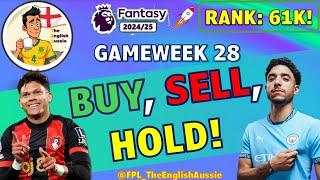 [RANK 61K!] ️CUNHA BANNED! MATETA INJURED? |  TOP FPL GW28 TRANSFERS | FPL Tips 2024/25