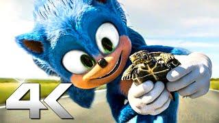 SONIC Las Mejores Escenas de Carrera 4K ᴴᴰ