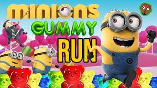 Minions Gummy | Gummy Run and Freeze | Minions Brain Break | Gummy Bear Song | PhonicsMan Fitness